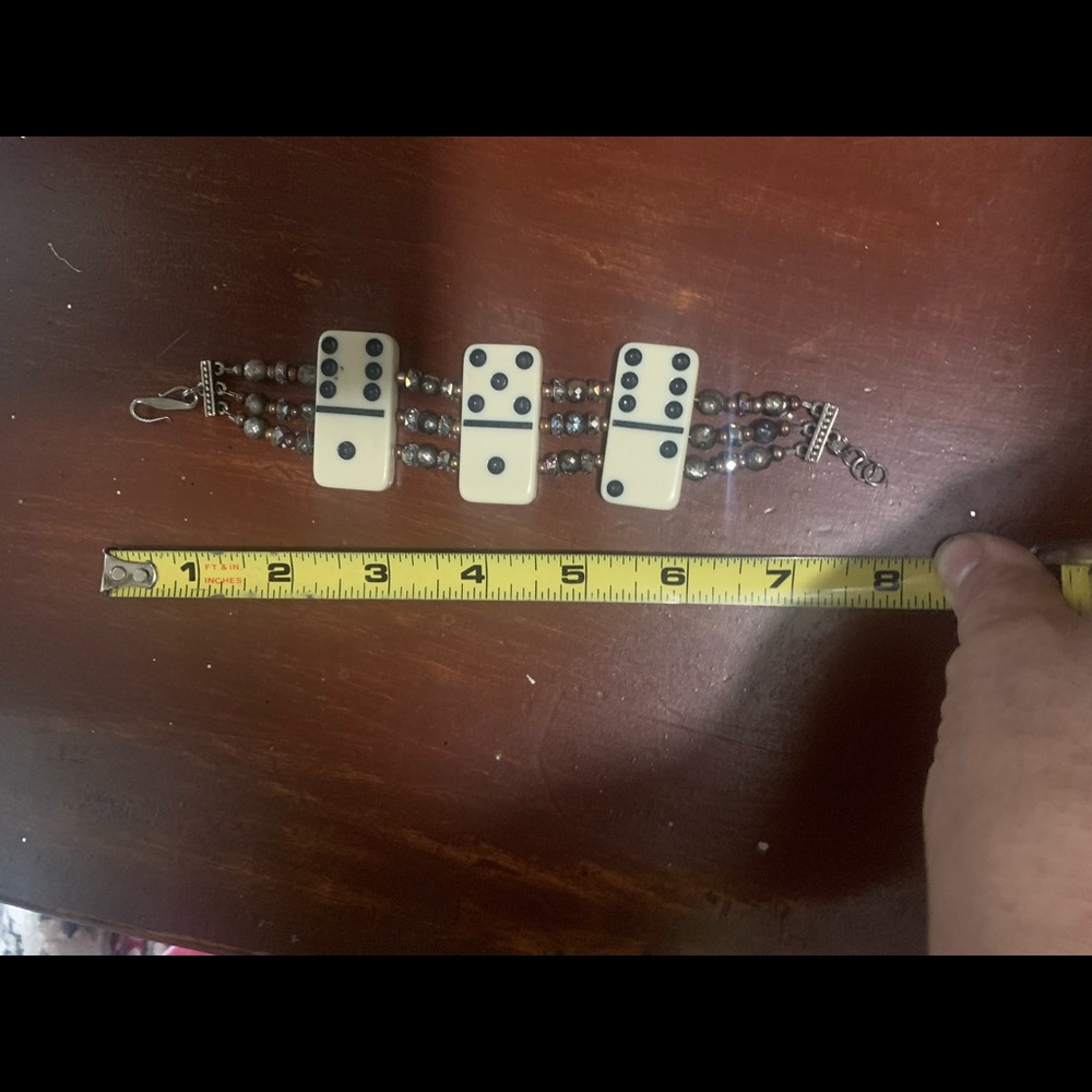 Handmade Domino Bracelet - Picture 4 of 7